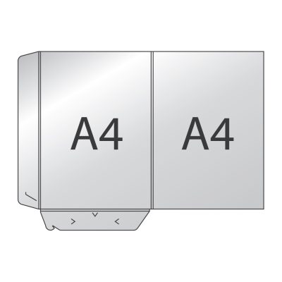 mape dokumentiem A4 izmēra