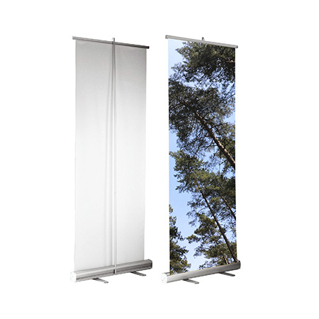 Roll-up stends ar izdruku