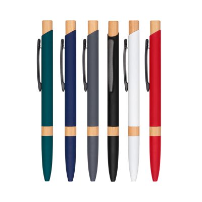 Metāla pildspalva ar gravējumu BAMBOO