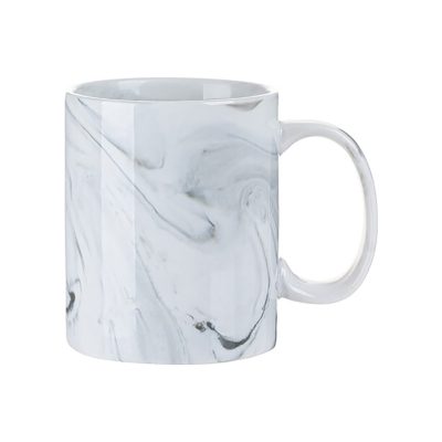 krūze ar pelēku marmora rakstu