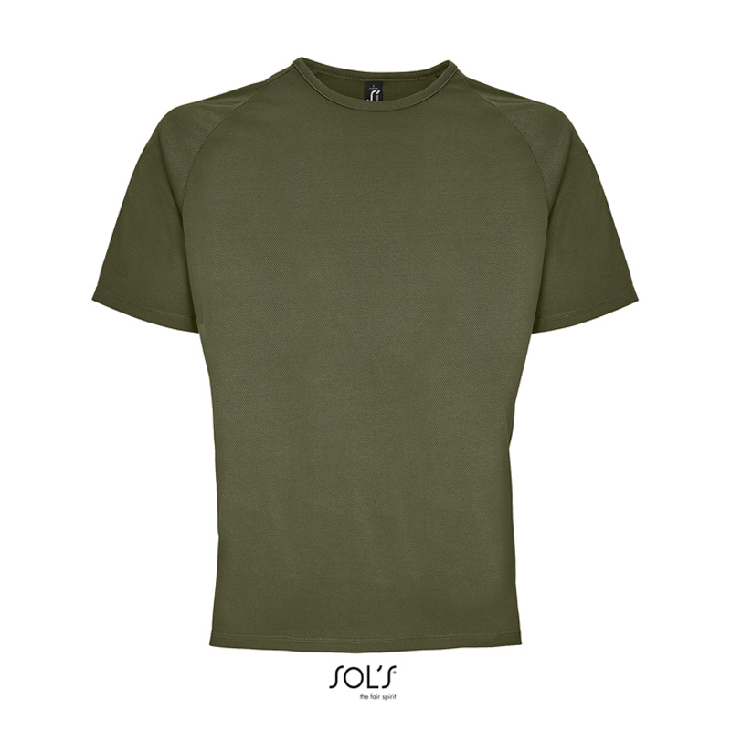 t-krekls sportam vīriešiem army green