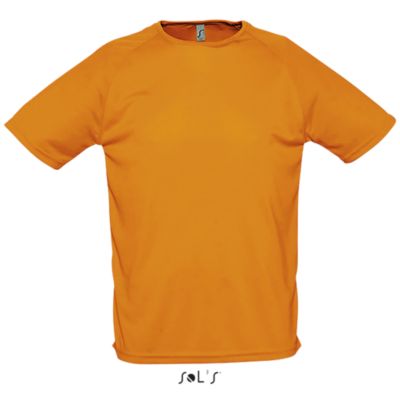 t-krekls sportam vīriešiem oranžs